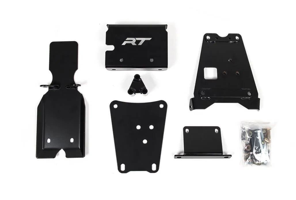 RTP5502013 – JKS MFG. Skid Plate, Control Arm Powder Coated Black Steel